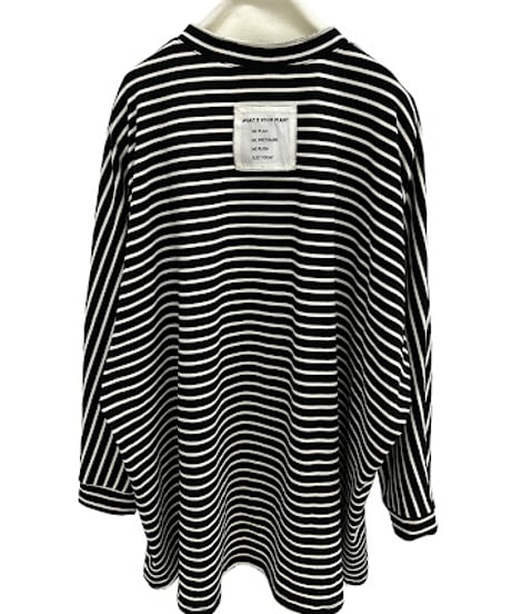 【ayane '26 winter collection】876821 ヘンリーネックボーダーロンT