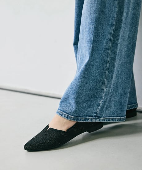 【steppi / ONWARD】SESILS0221 ポインテッドレースパンプス