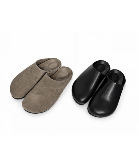 【ATELIER BRUGGE 】 S-26DM48 Suede sabot