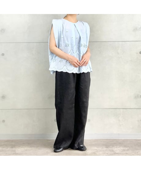 全国送料185円【AUG】 862112 リネン リラックスパンツ
