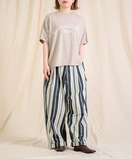 [Brocante / ブロカント]  39-0228N 30/-ベーシック天竺 ココンTシャツ