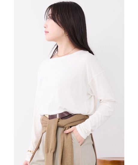 【MICA&DEAL】 0126309073 ハイツイストプルオーバー