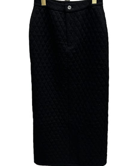 【ayane '26 winter collection】876813 キルト地ペンシルスカート