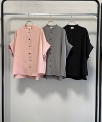 【MARGAUX VINTAGE | '27 Spring Collection】 スタンドカラーブラウス  BL 27017／2月上旬から3月上旬発送予定