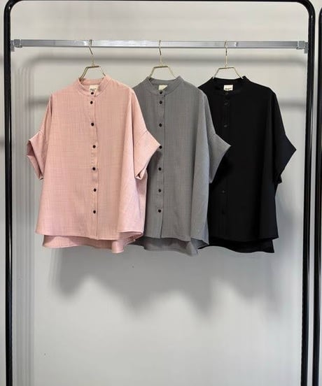 【MARGAUX VINTAGE | '27 Spring Collection】 スタンドカラーブラウス  BL 27017／2月上旬から3月上旬発送予定