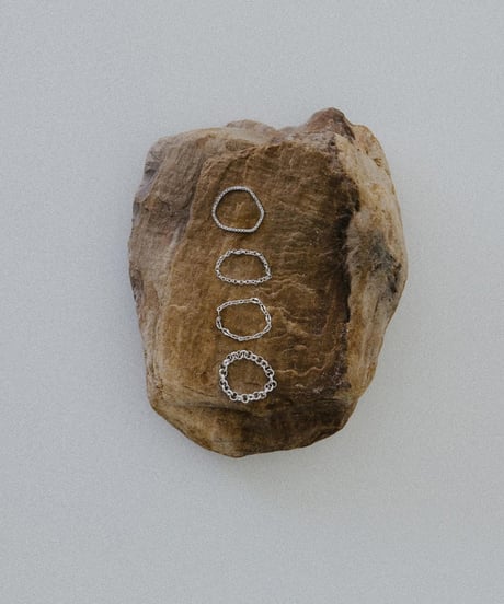 全国送料185円【nothing and Others 】c42510030 Expressive Chain Ring Set