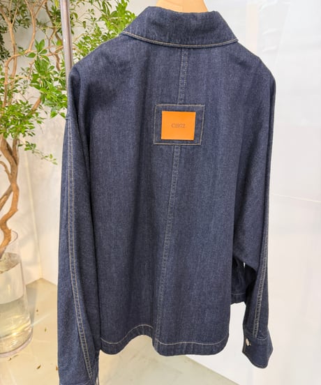 【cafune 27SS】 35419 10oz denim dolman jacket