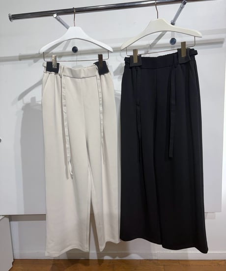 【SUGAR ROSE】263555 スピンドル付きワイドパンツ