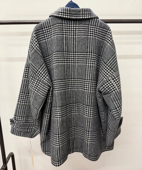 【LE MÉLANGE '26 winter collection】8653903 PECOLAMB GLEN CHECK