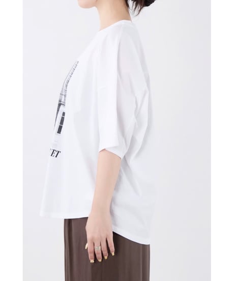 【MICA&DEAL】 0126209204 接触冷感-フォトプリントハーフスリーブT-shirt