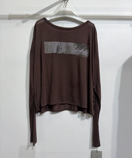 全国送料185円！【PRIORITY】 P67051HW シアーフォトTシャツ