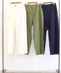 【LE MELANGE | '27 Spring Collection】BACK SATIN BALL BIO WASHパンツ 8713505／２月上旬から２月下旬発送予定