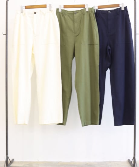 【LE MELANGE | '27 Spring Collection】BACK SATIN BALL BIO WASHパンツ 8713505／２月上旬から２月下旬発送予定