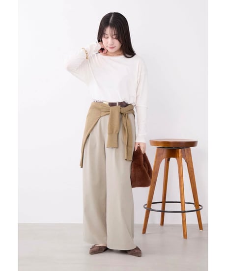 【MICA&DEAL】 0126309073 ハイツイストプルオーバー