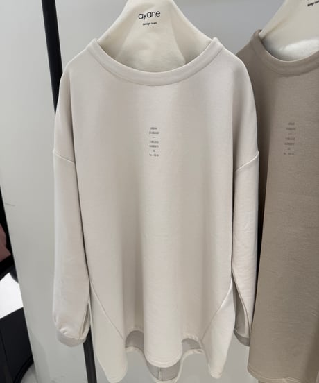 【ayane '26 winter collection】876830 裏起毛ハイテンションプルオーバー