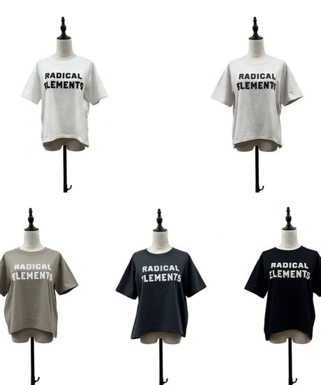 【siro de la bonte | '27 Spring Collection】30/-highgauge cotton RADICALＴshirt R713220