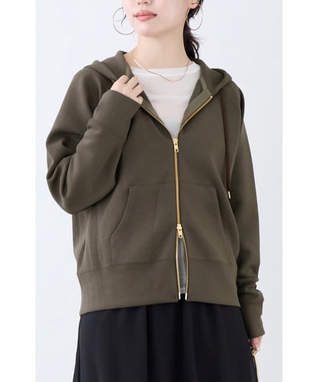 【MICA&DEAL】 ダブルジップポンチパーカー 0126309102
