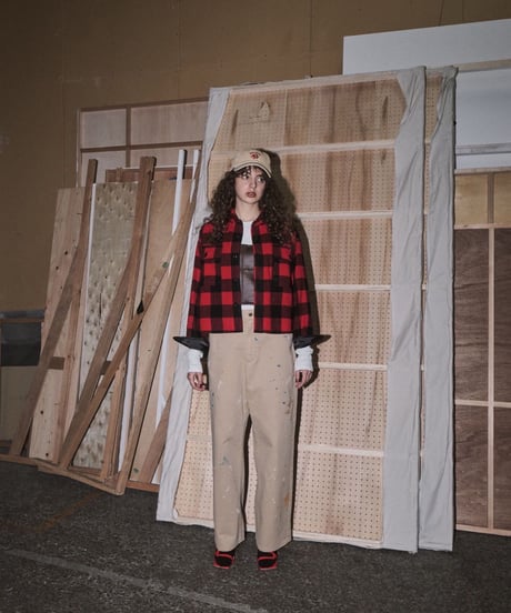 【LE MÉLANGE '26 winter collection】8653205 BUFFALO CHECK