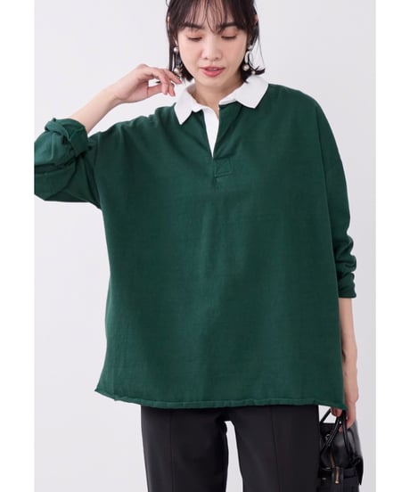 【MICA&DEAL】 0126309074 ラガーシャツ