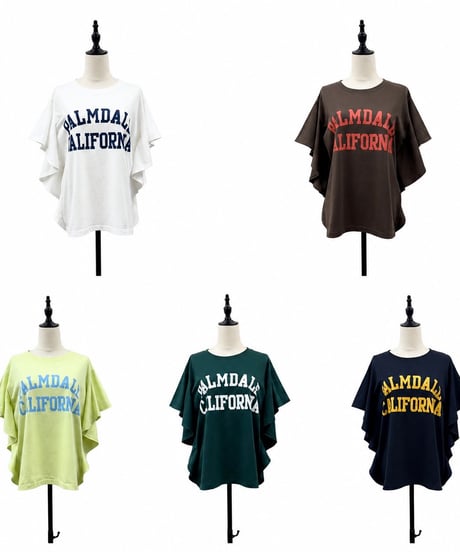 【siro de la bonte | '27 Spring Collection】soft cotton flare sleeve Tshirt R713226