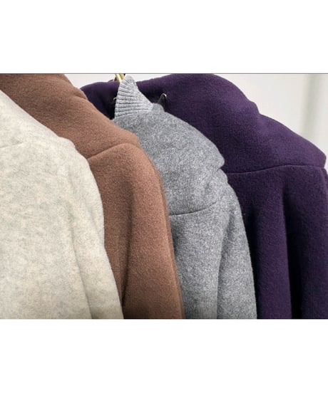 【MARGAUX VINTAGE 26AW】MG  CT - 26131 - A ポーラーフリースフーディー