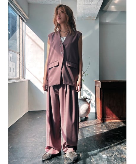 【PRIORITY | Pre-Order '27 Spring Collection】コクーンベスト P71026 IT／1月末より発送予定