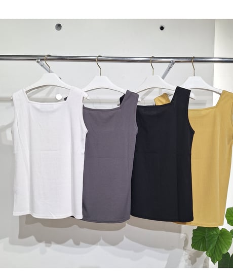 全国送料185円【SUGAR ROSE】269551 メッシュ切り替えスクエアタンク