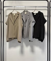 【MARGAUX VINTAGE | '27 Spring Collection】 ビッグシルエットジレ JK 27001／１月中旬から２月中旬発送予定