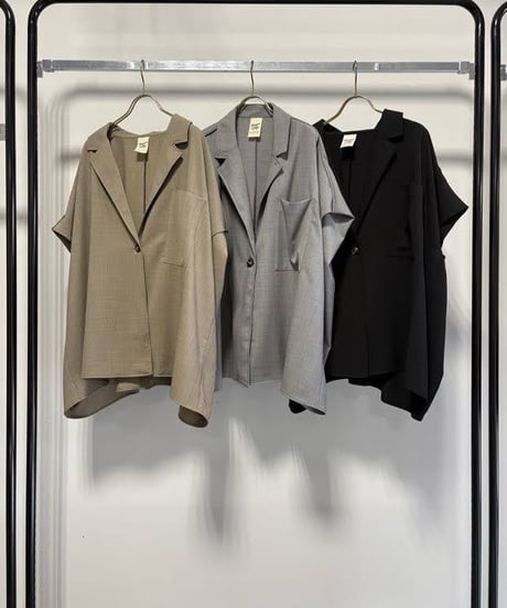 【MARGAUX VINTAGE | '27 Spring Collection】 ビッグシルエットジレ JK 27001／１月中旬から２月中旬発送予定