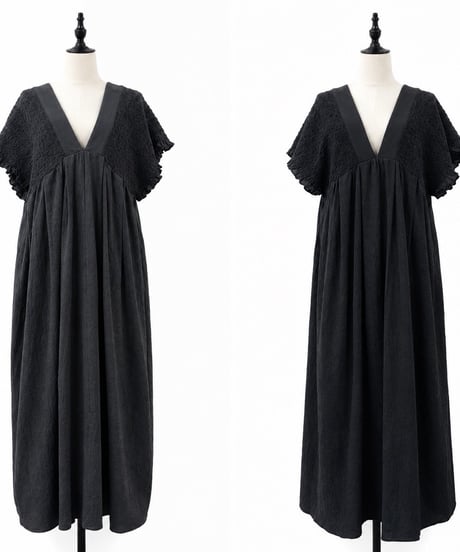 【siro de la bonte | '27 Spring Collection】楊柳 shirring OP R713318