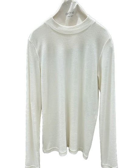 【ayane '26 winter collection】876815 テンセルウールモックネックロンT