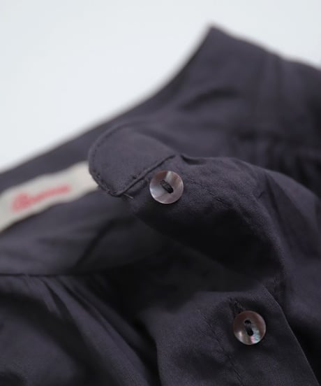 [Brocante / ブロカント]  36-0322X インドボイル フロンセシャツ