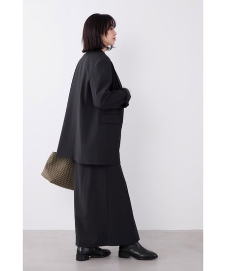 【MICA&DEAL】 0126305100 多機能素材-ビッグテーラードジャケット