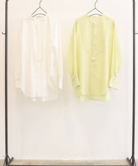 【LE MELANGE | '27 Spring Collection】STRIPE DOBBYカラーシャツ 8713204／２月中旬から３月上旬発送予定