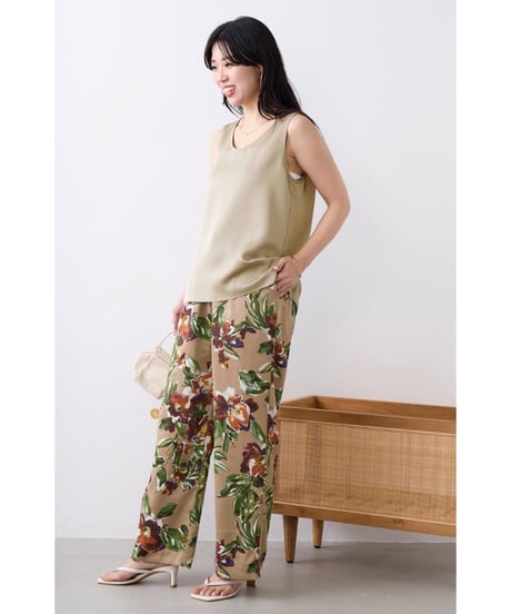 【MICA&DEAL】 0126201111 サテンタンクトップ
