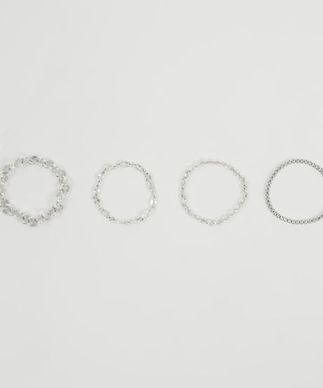 全国送料185円【nothing and Others 】c42510030 Expressive Chain Ring Set
