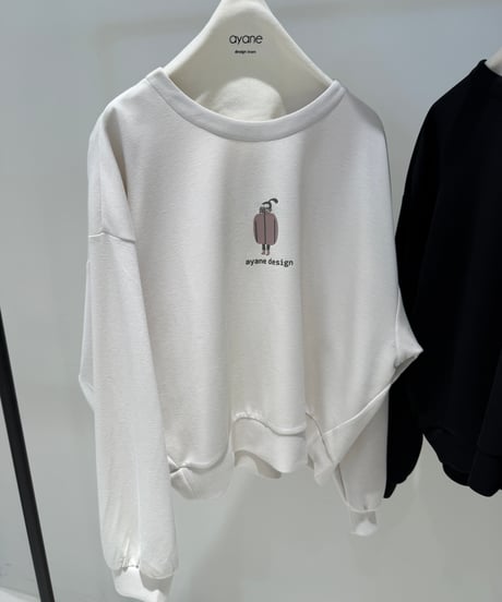 【ayane '26 winter collection】876824 ガールモチーフポンディングプルオーバー