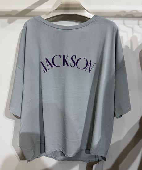 【MICA&DEAL】 0126309063 JACKSONロゴT-shirt