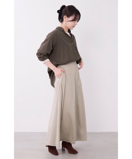 【MICA&DEAL】 0126301053 フィブリル2WAYシャツ
