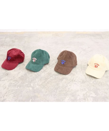 【LE MÉLANGE '26 winter collection】8658001 CORDUROY BASEBALL CAP