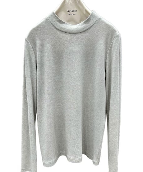 【ayane '26 winter collection】876815 テンセルウールモックネックロンT