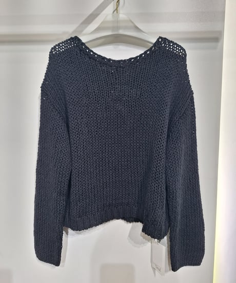 【TenuE】 26040105  テープヤーンニットPO