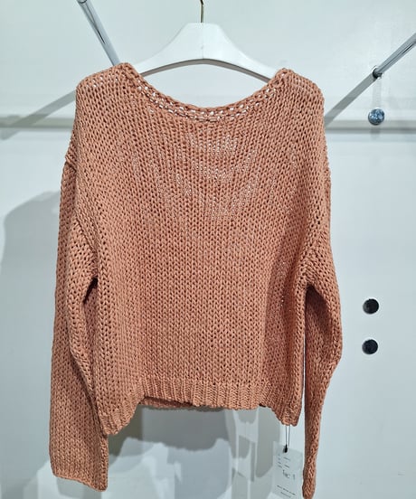 【TenuE】 26040105  テープヤーンニットPO