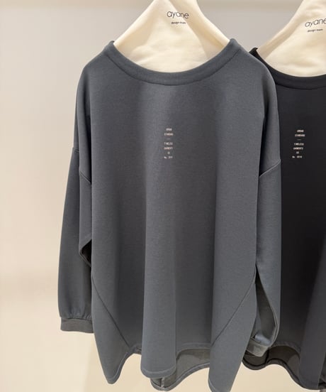 【ayane '26 winter collection】876830 裏起毛ハイテンションプルオーバー