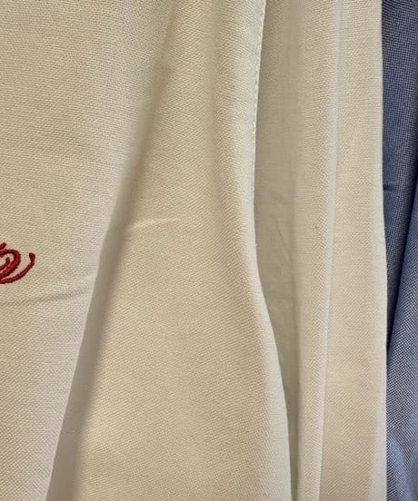 【MARGAUX VINTAGE | '27 Spring Collection】 オックスフォードフリルシャツ   BL 27013／1月中旬から2月中旬発送予定
