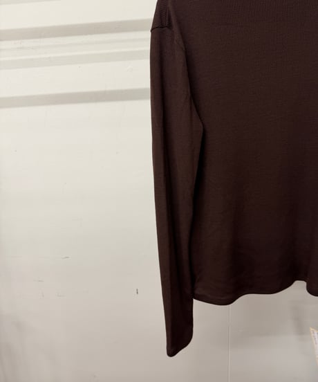 【LE MÉLANGE '26 winter collection】8651102 2/72 WOOL RIB JERSEY