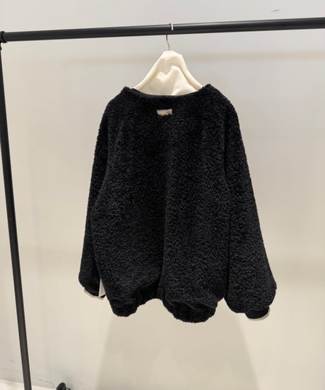 【ayane '26 winter collection】876816 ボア×中綿キルトノーカラーブルゾン