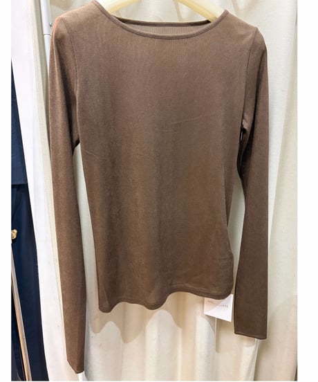 【MICA&DEAL】velour tull tee　0126409301