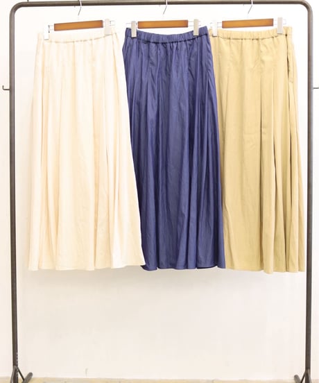 【LE MÉLANGE '26 winter collection】8653302 LYOCELL/NYLON TWILL 製品洗い