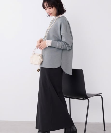 【MICA&DEAL】ヘムラウンドポンチプルオーバー0126309075